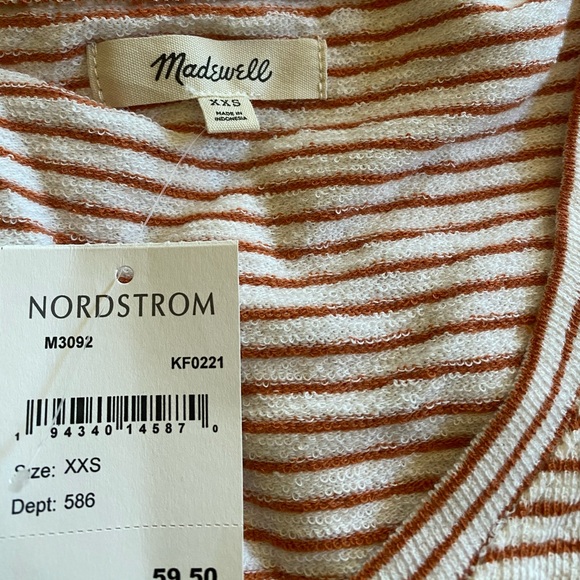 Madewell Wild Ginger Bubble Sleeve Sweatshirt - Picture 4 of 8